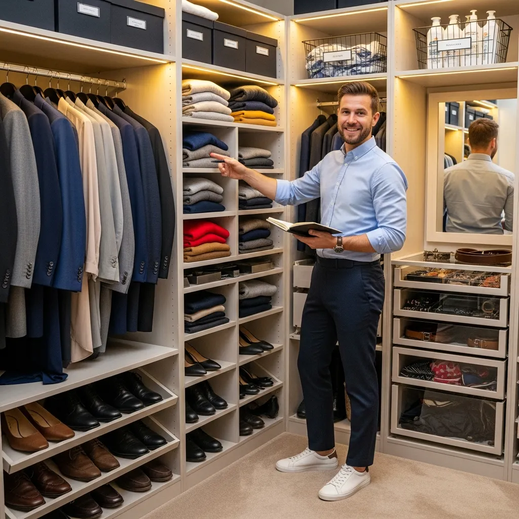 Liam Jackson, Wardrobe Organization Specialist